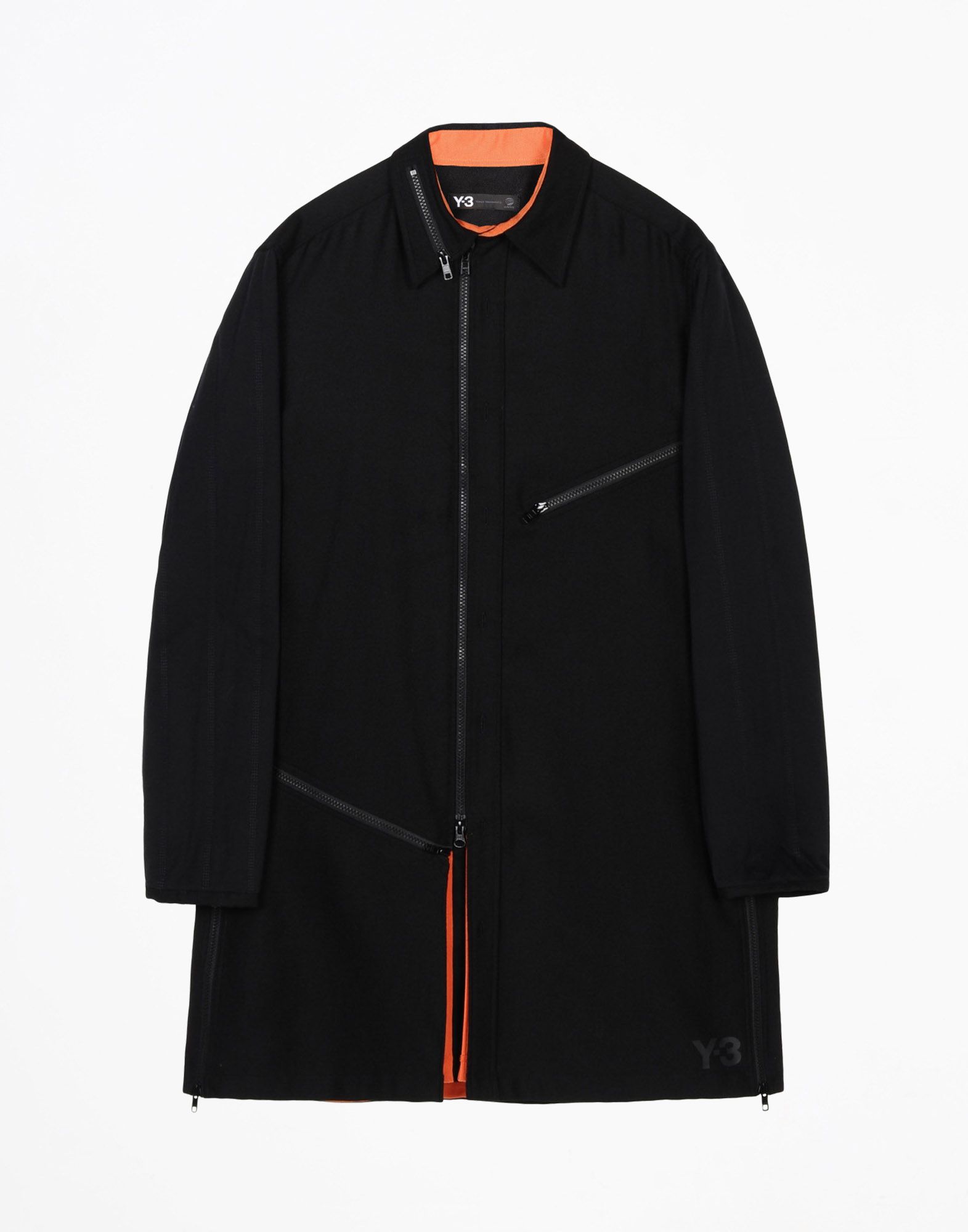 Y 3 LONG WOOL SHIRT for Men | Adidas Y-3 Official Store