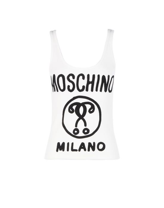 Sleeveless t-shirt Woman MOSCHINO Sleeveless t-shirt Woman MOSCHINO
