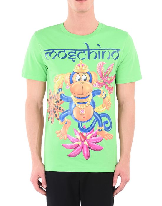 moschino green shirt