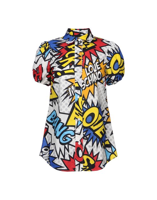 Short sleeve shirt Woman LOVE MOSCHINO Short sleeve shirt Woman LOVE MOSCHINO