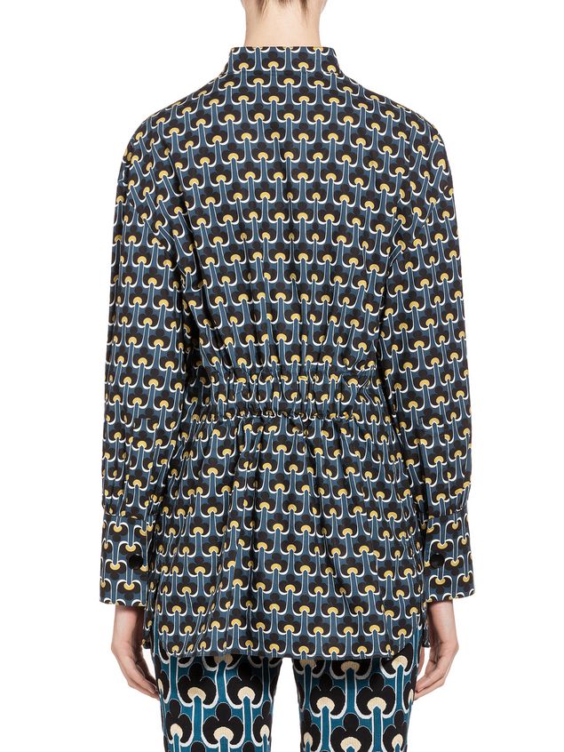 Long Sleeve Shirt Marni Cotton poplin blouse Portrait Woman