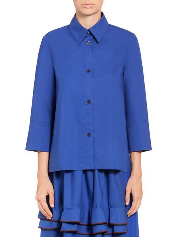 Marni Asymmetrical poplin shirt Woman