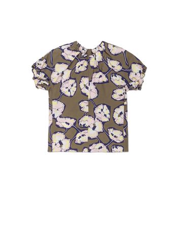 Marni CAMICIA MEZZA MANICA STAMPA WHISPER IN POPELINE Donna