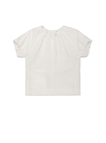 Marni HALF SLEEVES STRIPED BLOUSE IN POPELINE Woman