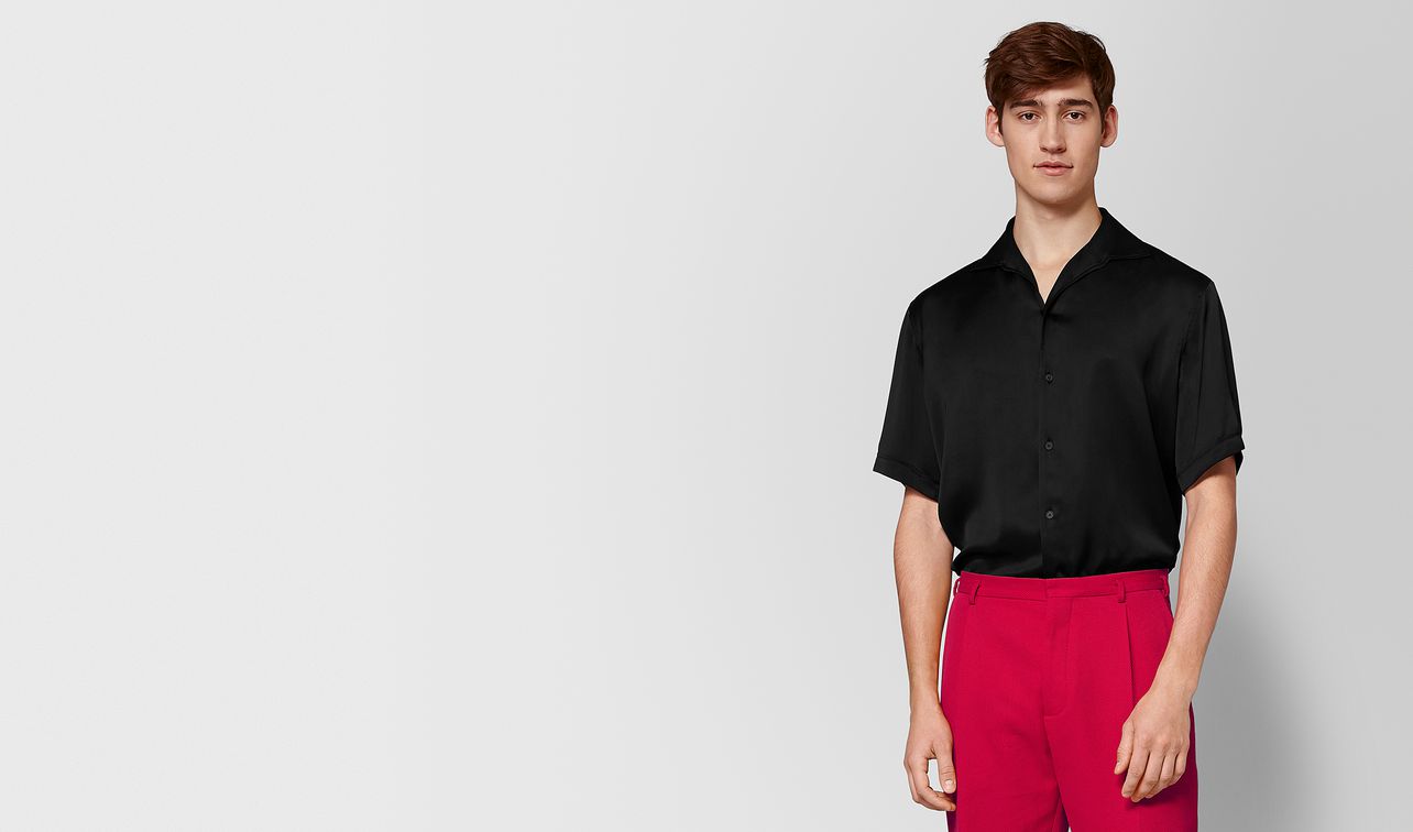 nero silk shirt landing