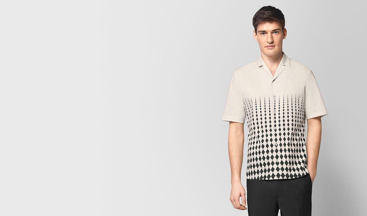 mist/nero cotton shirt landing