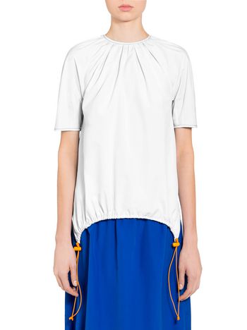 Marni Poplin crew neck shirt Woman