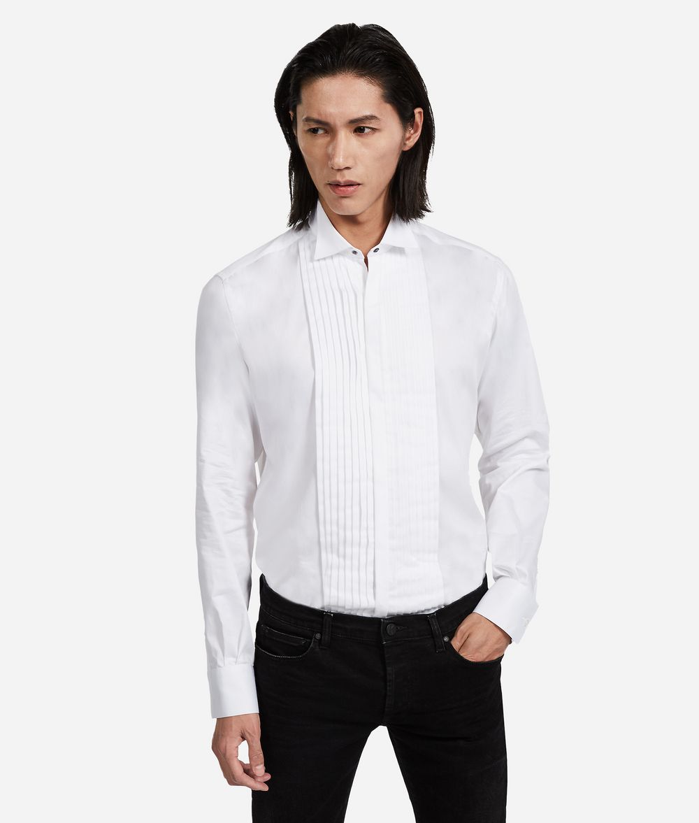 KARL LAGERFELD Tuxedo Shirt Shirt Man f