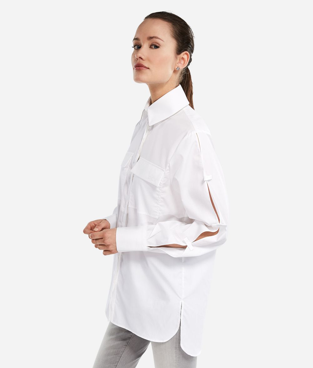 KARL LAGERFELD Karl Shirt with Bows Blouse Woman d