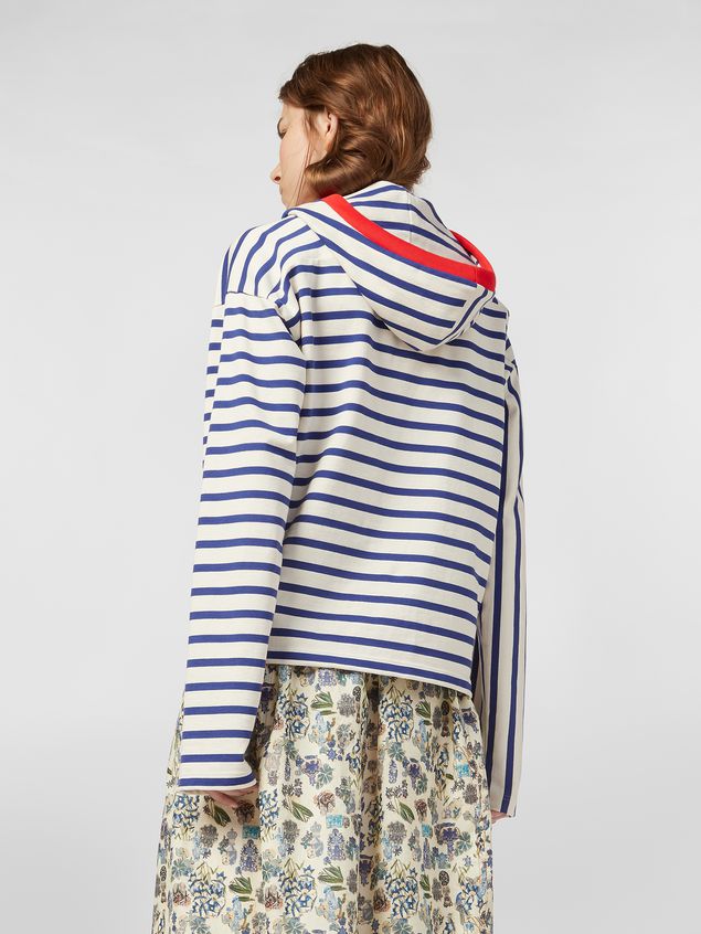 Sweatshirts Marni Compact striped jersey sweater Woman