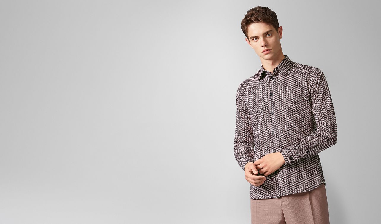 shirt in cotton landing