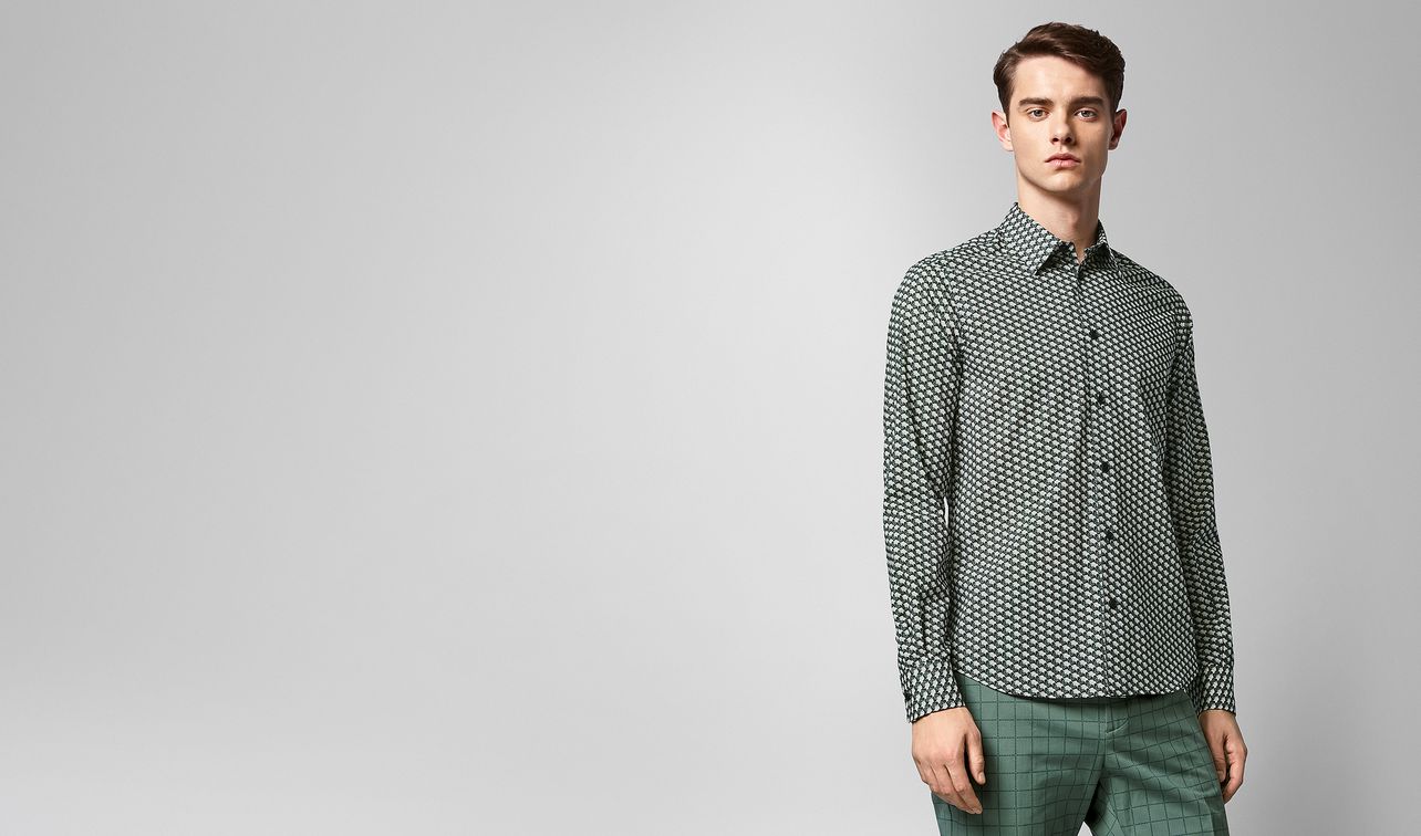 shirt in cotton landing