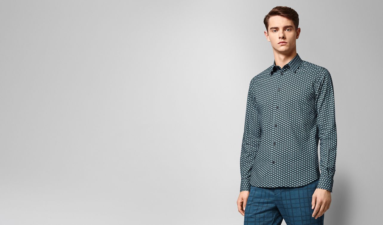 shirt in cotton landing