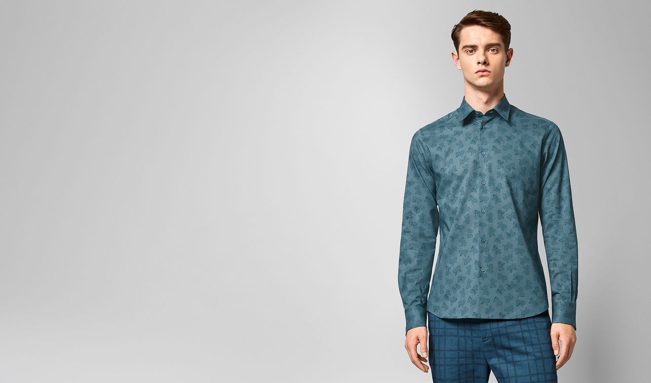 shirt in cotton landing