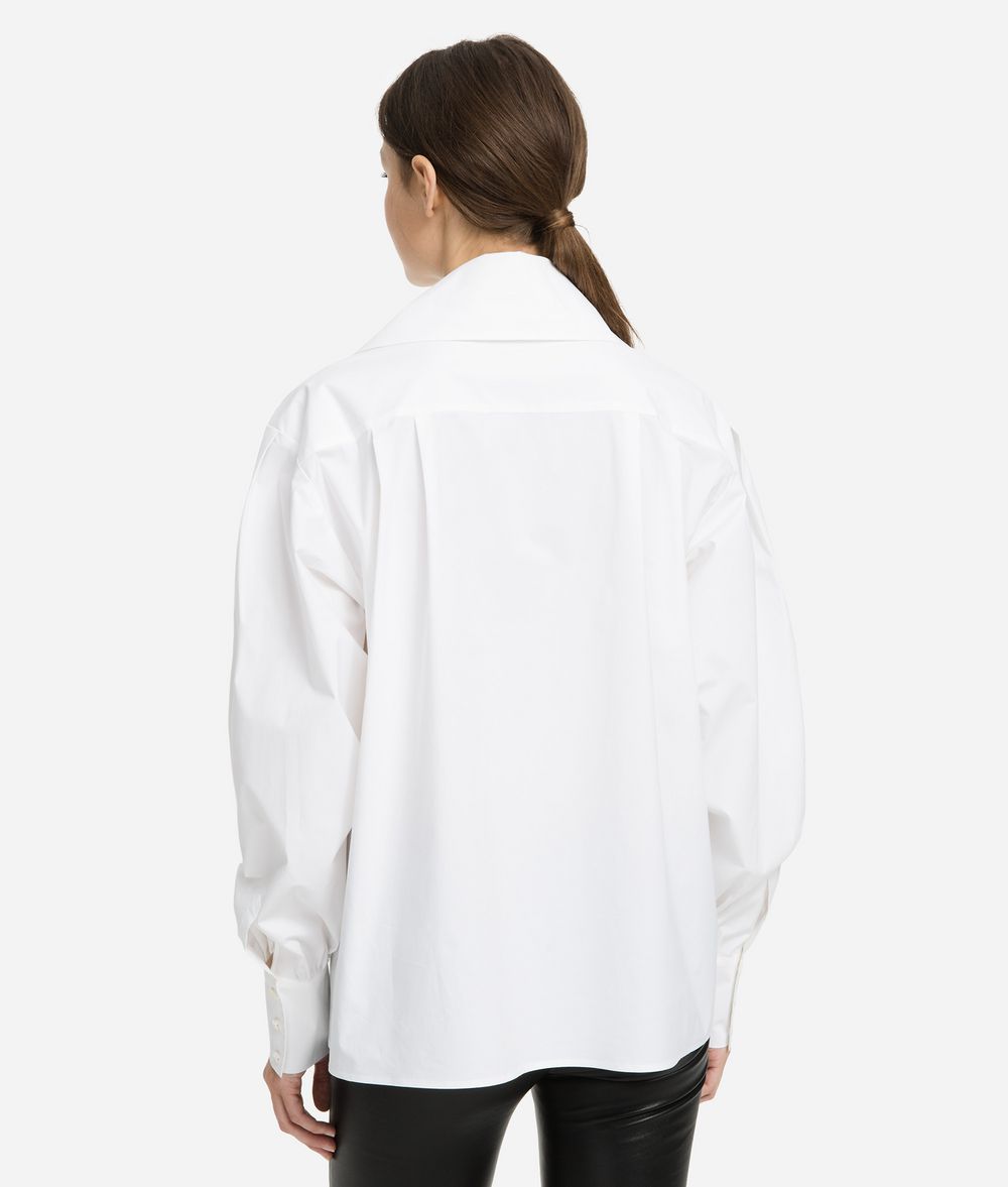 KARL LAGERFELD Karl Bow Shirt Blouse Woman d