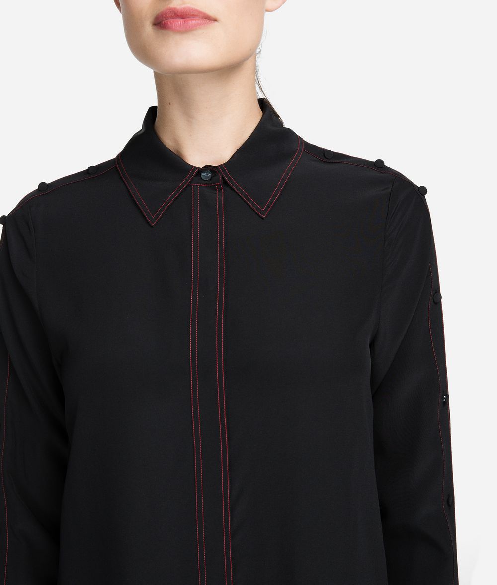 KARL LAGERFELD Tunique en soie Chemisier Femme d