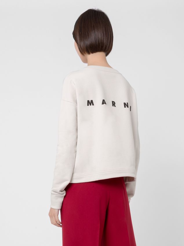 Sweatshirts Marni Sweatshirt in cotton jersey Woman