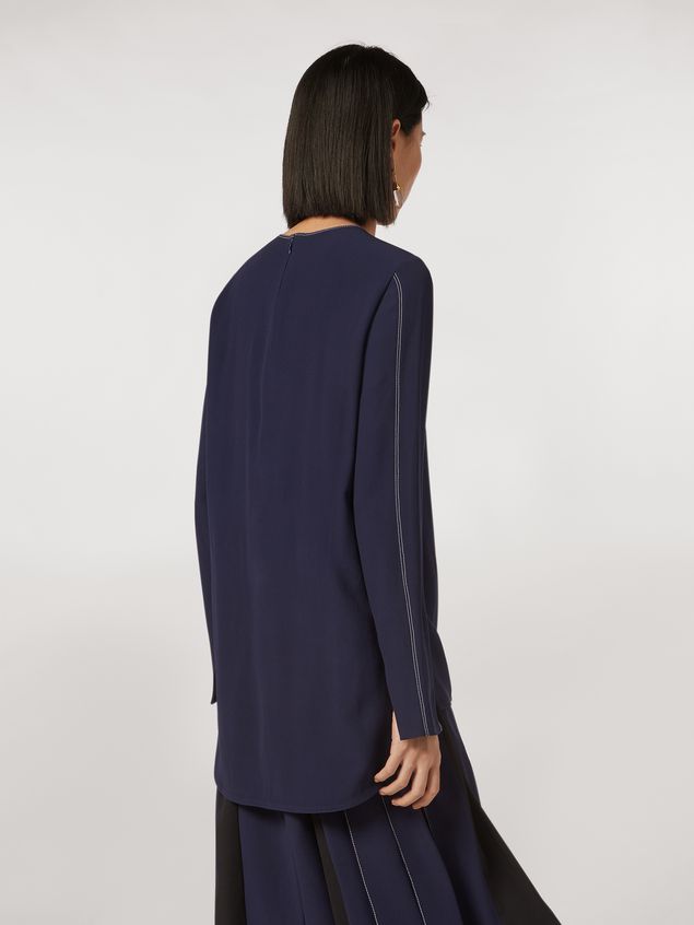 Long Sleeve Shirt Marni Long envers crepe satin shirt Woman