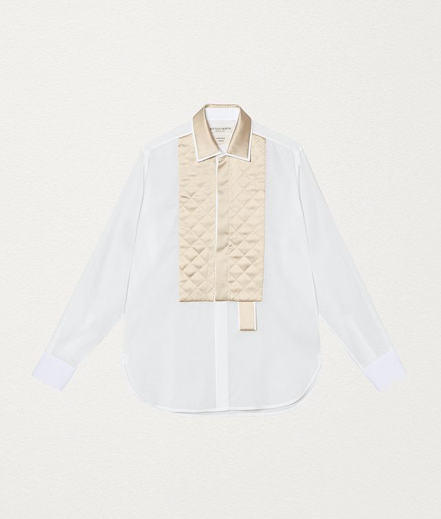 BOTTEGA VENETA SHIRT IN COTTON AND SILK Shirt and T-Shirt Woman fp