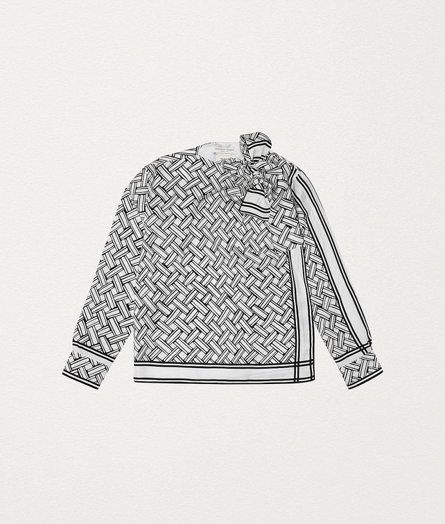 BOTTEGA VENETA SHIRT IN SILK Shirt and T-Shirt Woman fp