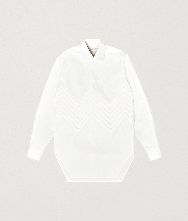 BOTTEGA VENETA SHIRT IN COTTON POPLIN Shirt Man fp