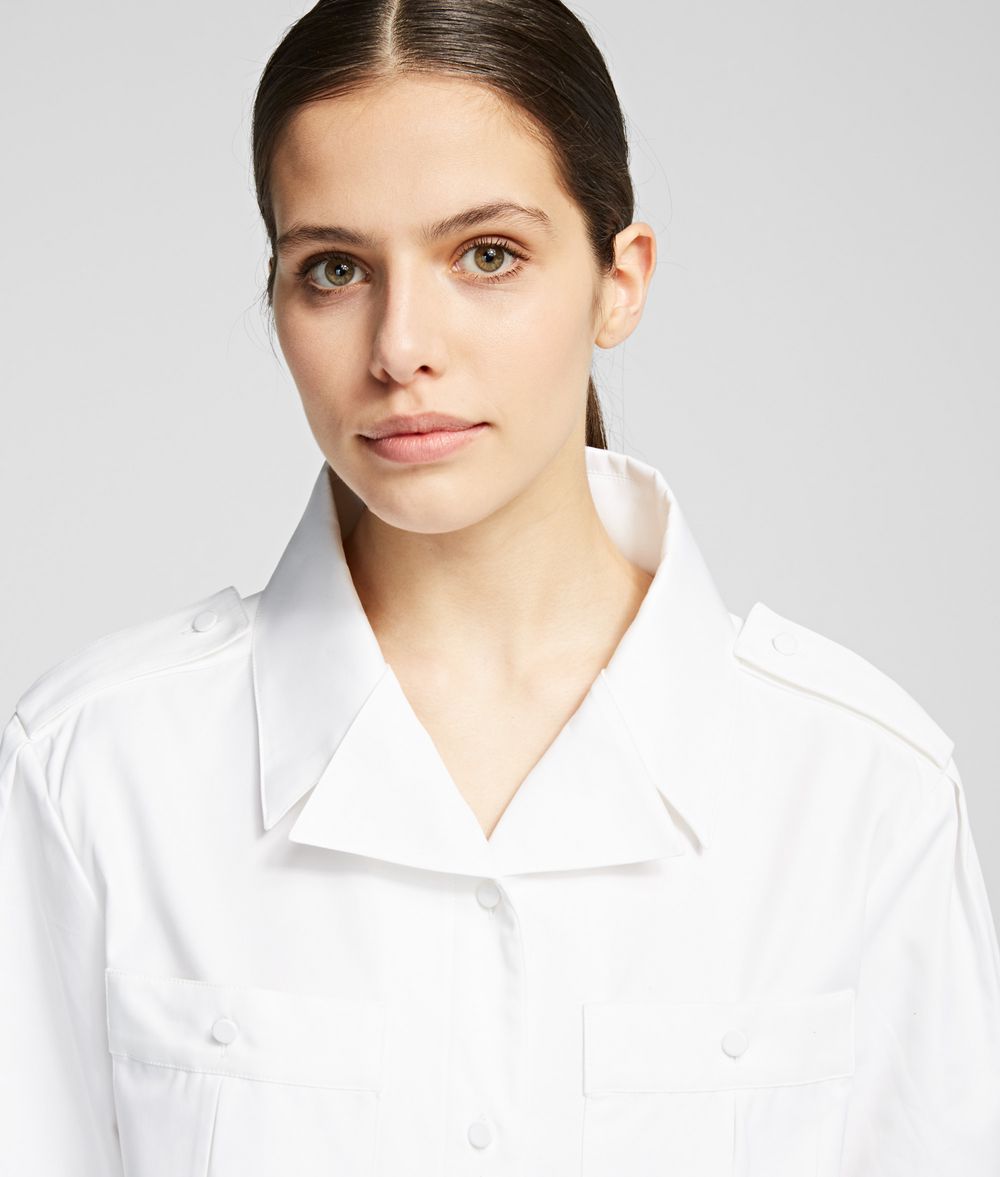 KARL LAGERFELD K/Styles Volume Shirt Blouse Woman d