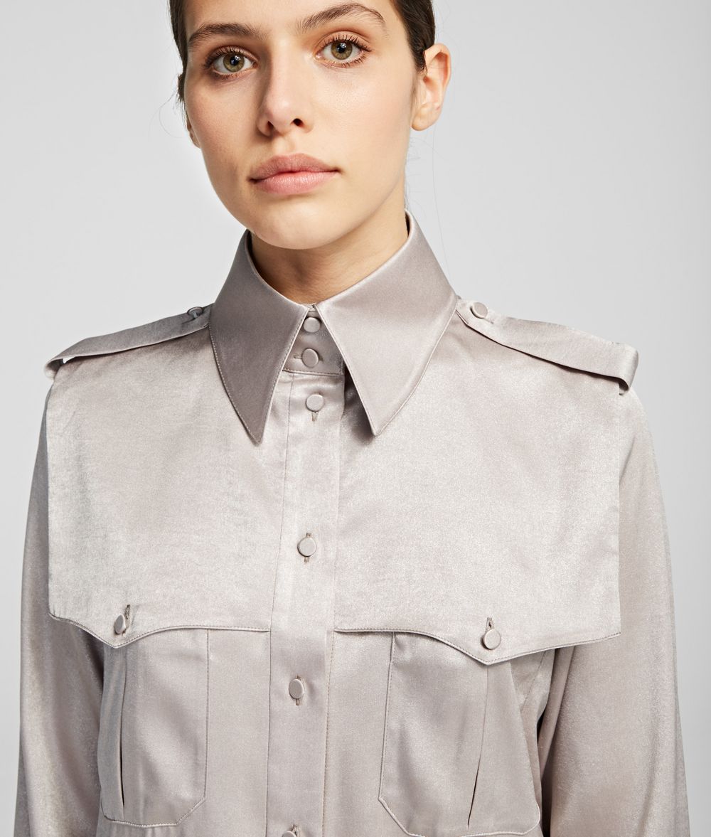 KARL LAGERFELD K/Styles Armor Shirt Blouse Woman d