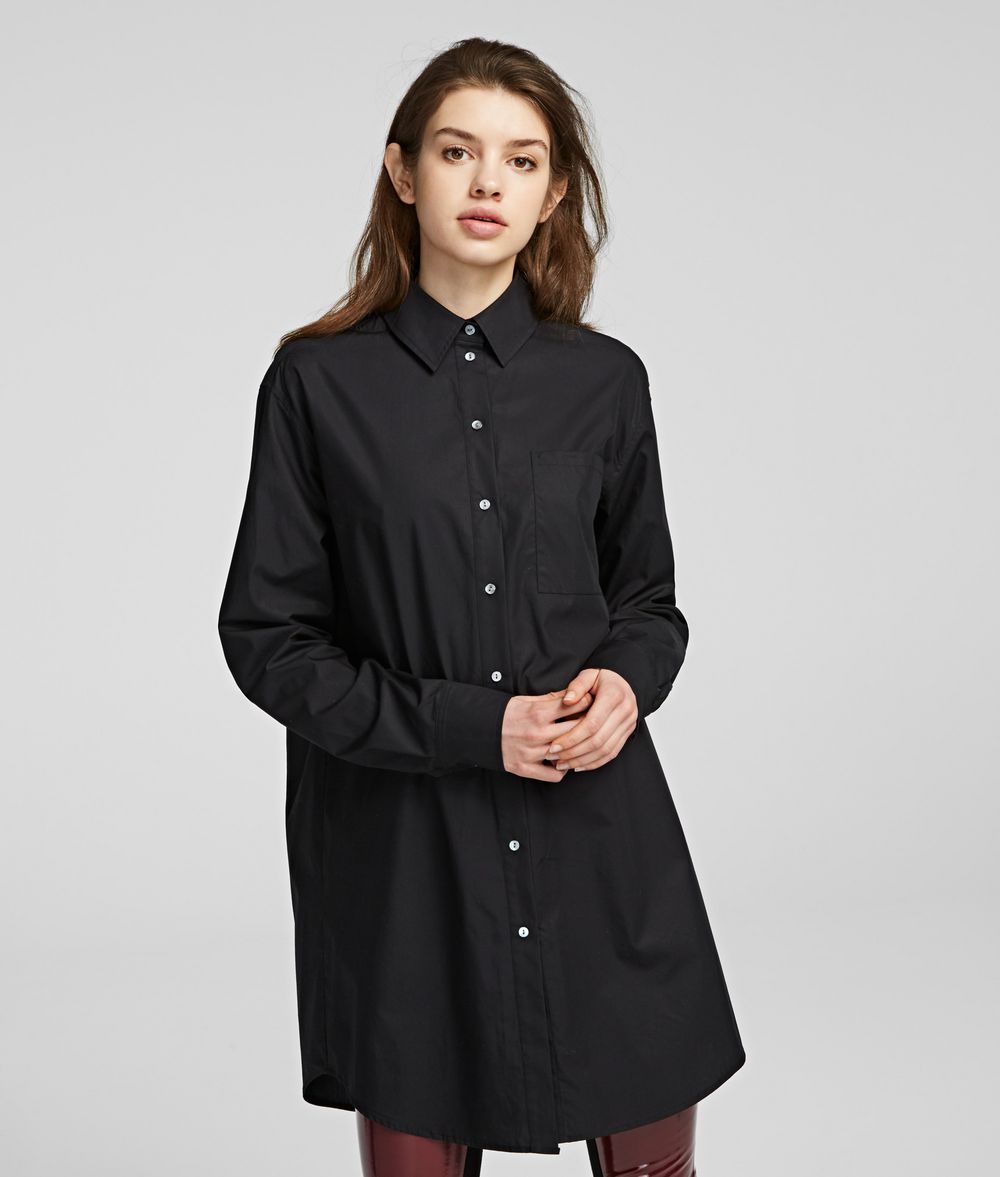 KARL LAGERFELD Chemise à logo Karl Chemisier Femme f