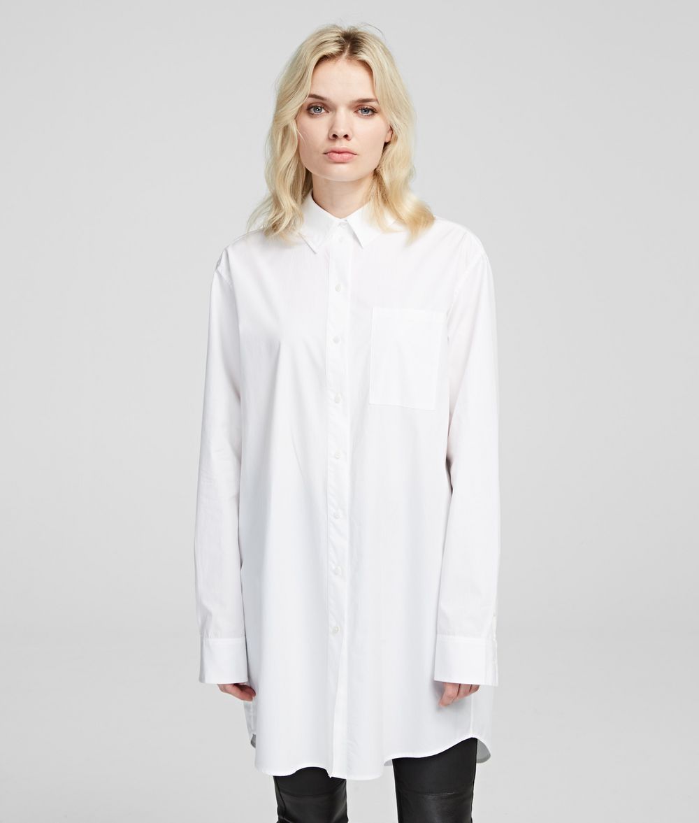 KARL LAGERFELD Karl Logo Shirt Blouse Woman f