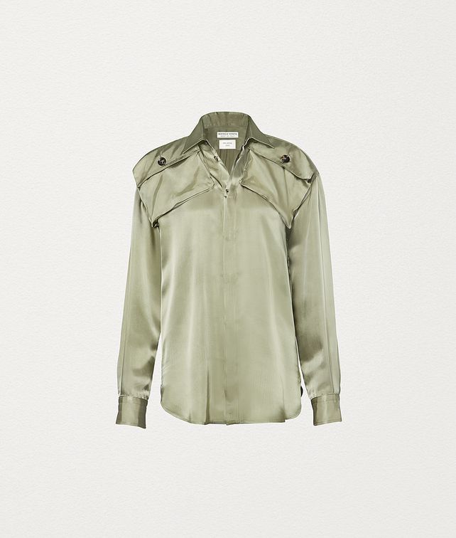 BOTTEGA VENETA SHIRT IN COTTON TWILL Shirt and T-Shirt Woman fp