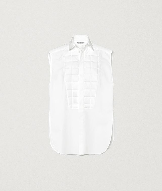 BOTTEGA VENETA CHEMISE EN POPELINE DE COTON Chemise et T-shirt Femme fp