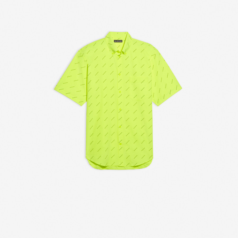 neon green balenciaga shirt