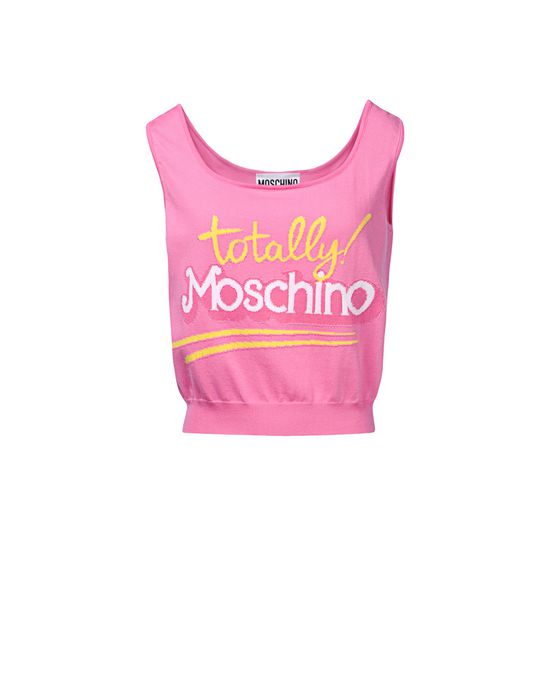 Sleeveless sweater Woman MOSCHINO Sleeveless sweater Woman MOSCHINO
