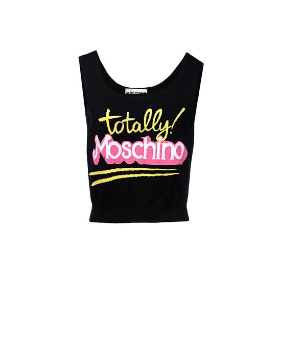 Sleeveless sweater Woman MOSCHINO Sleeveless sweater Woman MOSCHINO