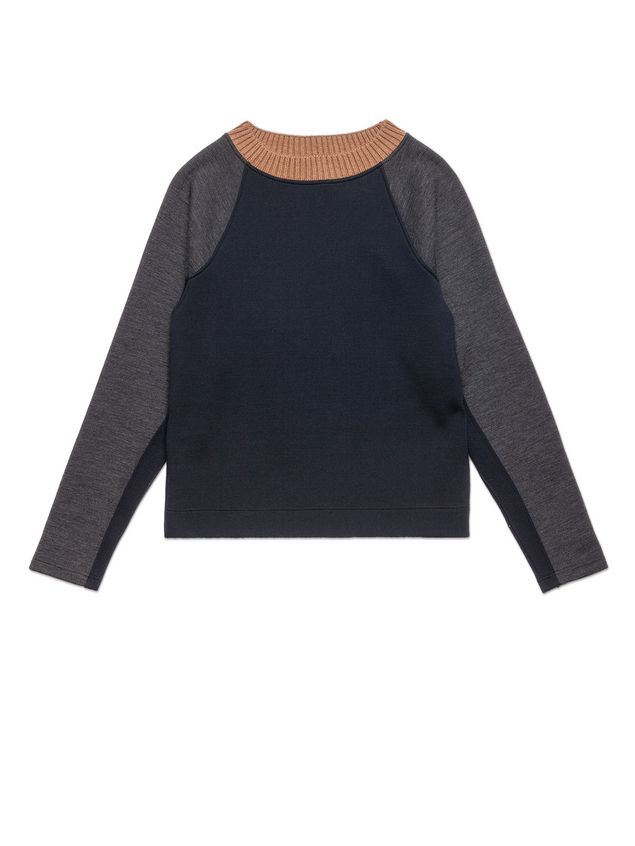 Sweater In Wool Jersey Crewneck ‎ from the Marni ‎Fall Winter 2018 ...