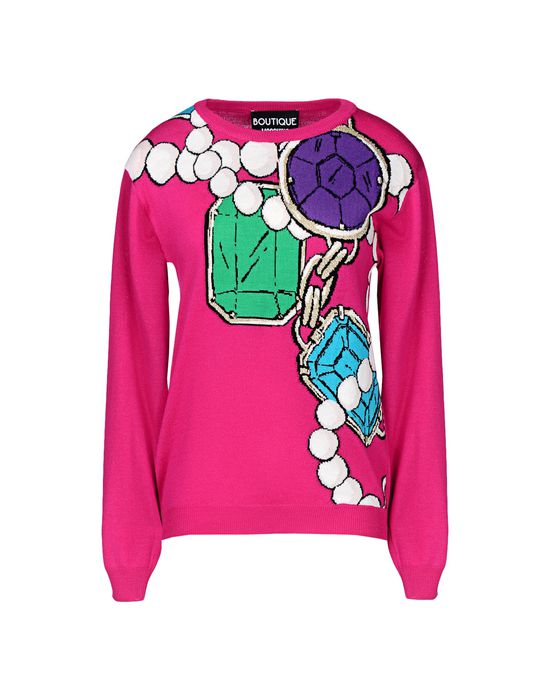 Long sleeve sweater Woman BOUTIQUE MOSCHINO Long sleeve sweater Woman BOUTIQUE MOSCHINO