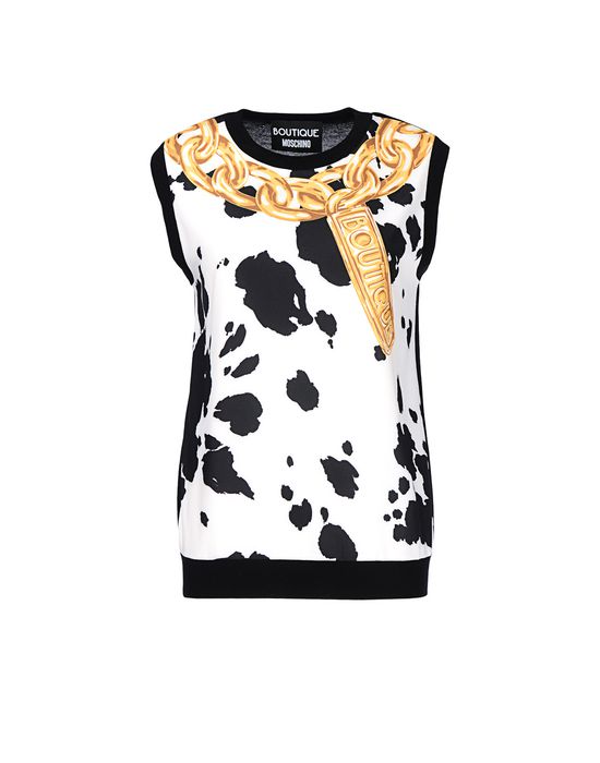 Sleeveless sweater Woman BOUTIQUE MOSCHINO Sleeveless sweater Woman BOUTIQUE MOSCHINO