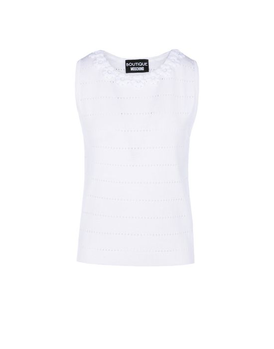 Sleeveless jumper Woman BOUTIQUE MOSCHINO Sleeveless jumper Woman BOUTIQUE MOSCHINO