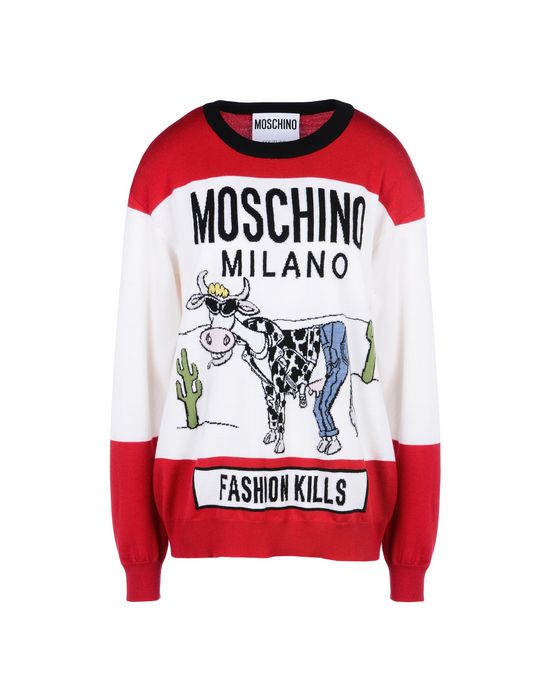 Long sleeve sweater Woman MOSCHINO Long sleeve sweater Woman MOSCHINO