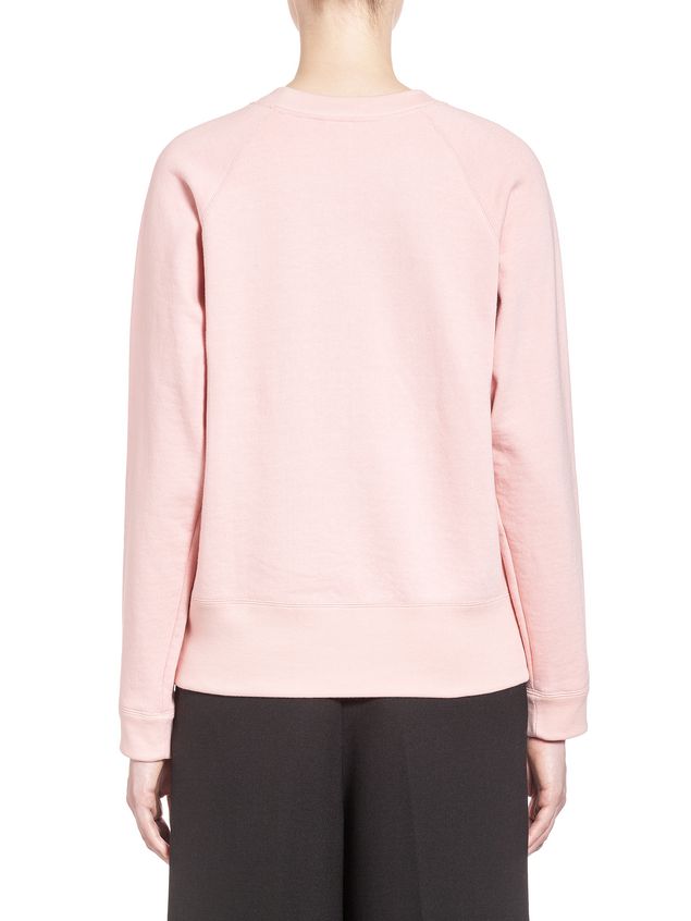 Long Sleeve Jumper Marni Sweatshirt in loopback jersey pattern by Ekta Woman
