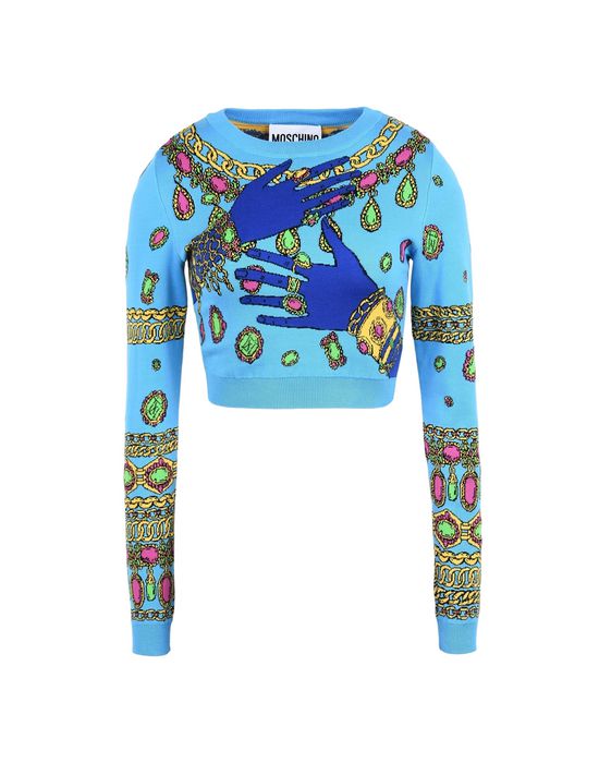 Long sleeve sweater Woman MOSCHINO Long sleeve sweater Woman MOSCHINO