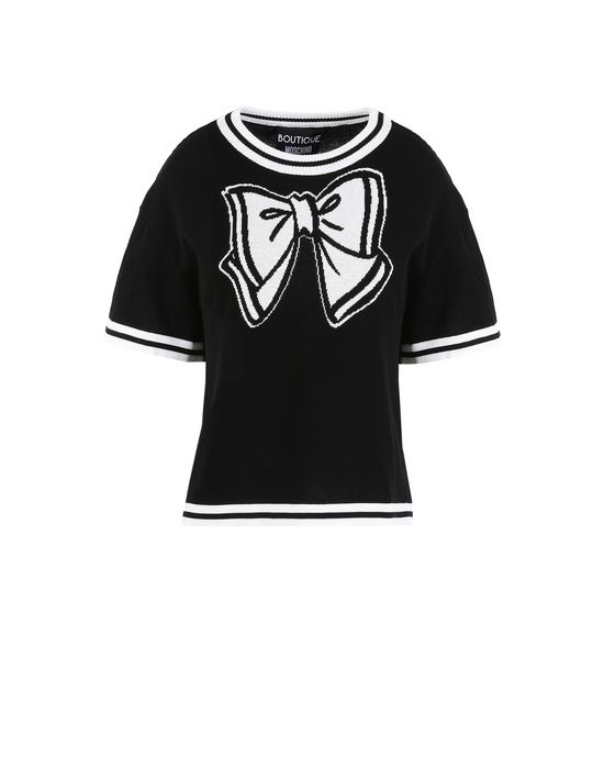 Short sleeve jumper Woman BOUTIQUE MOSCHINO Short sleeve jumper Woman BOUTIQUE MOSCHINO