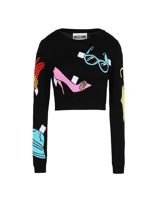 Long sleeve sweater Woman MOSCHINO Long sleeve sweater Woman MOSCHINO