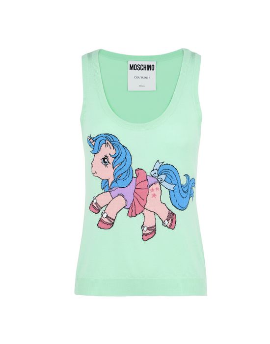 Sleeveless sweater Woman MOSCHINO Sleeveless sweater Woman MOSCHINO