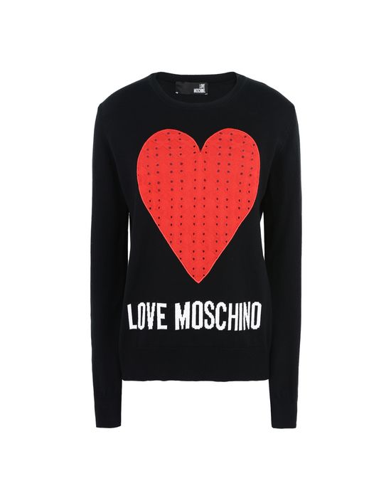 Long sleeve sweater Woman LOVE MOSCHINO Long sleeve sweater Woman LOVE MOSCHINO