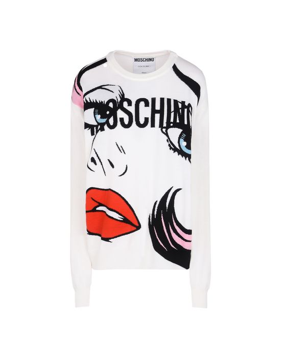 Maglia maniche lunghe Donna MOSCHINO Maglia maniche lunghe Donna MOSCHINO