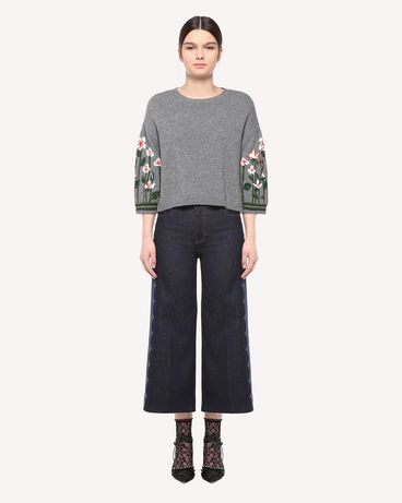 REDValentino Garden of Metamorphosis jacquard wool sweater