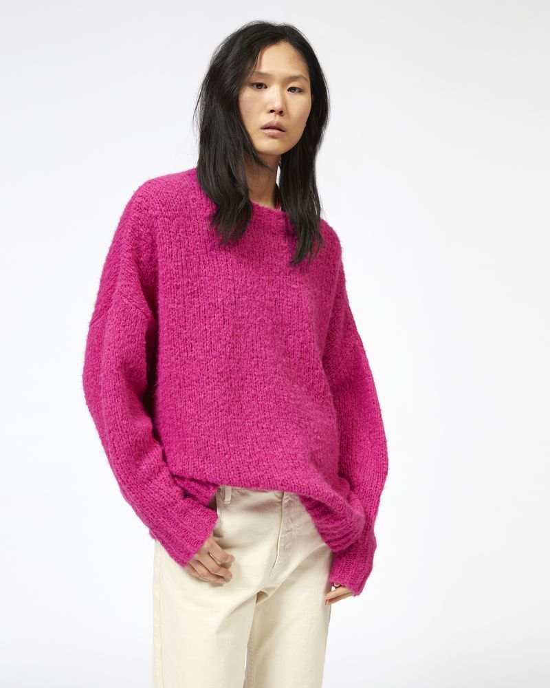 isabel marant pink sweatshirt