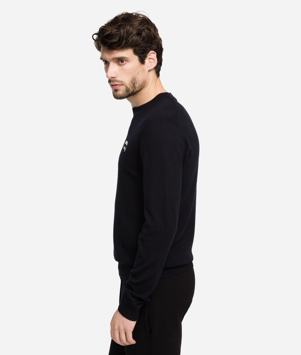 KARL LAGERFELD K/Ikonik Wool Sweater Sweater Man d