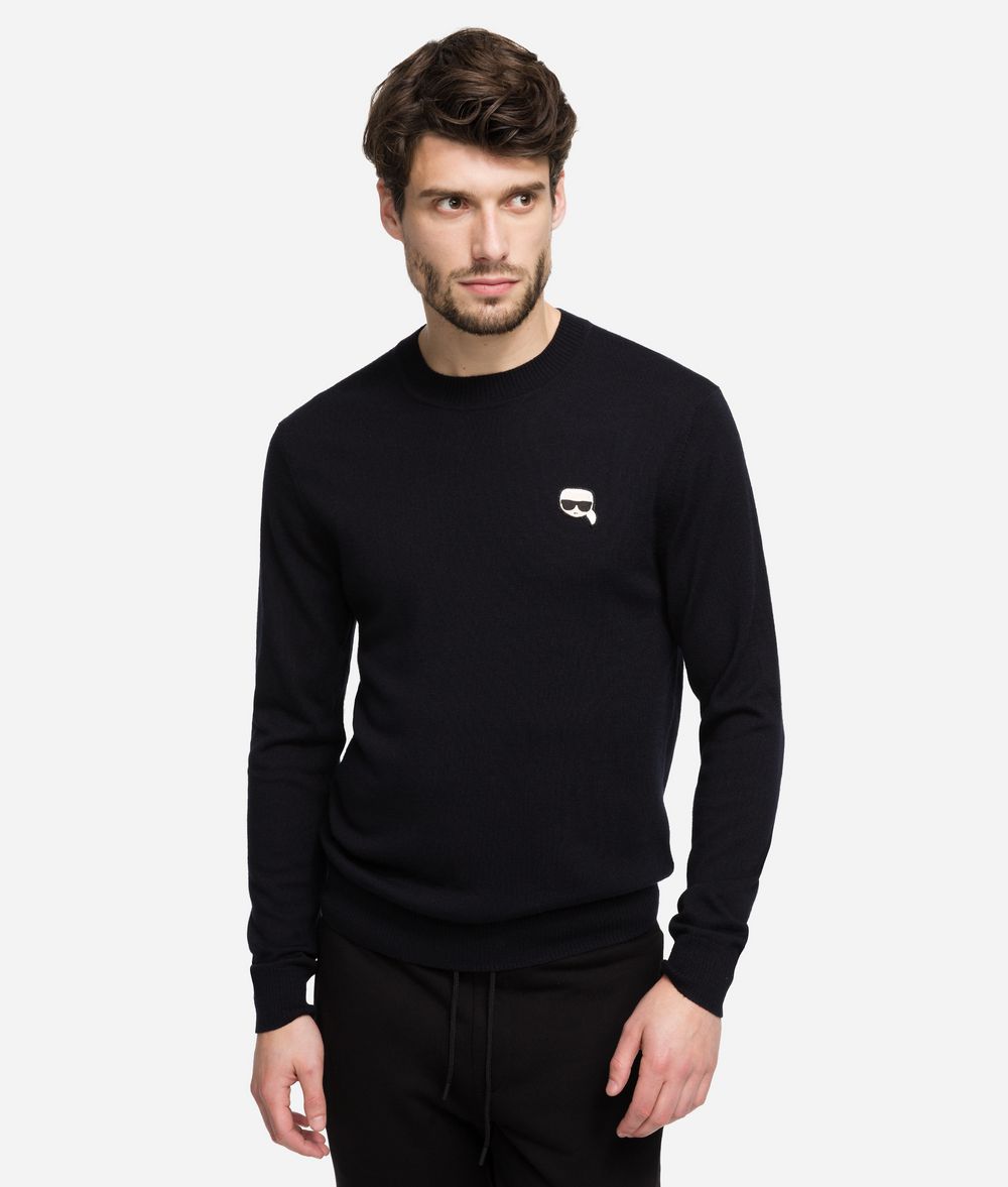 KARL LAGERFELD K/Ikonik Wool Sweater Sweater Man f